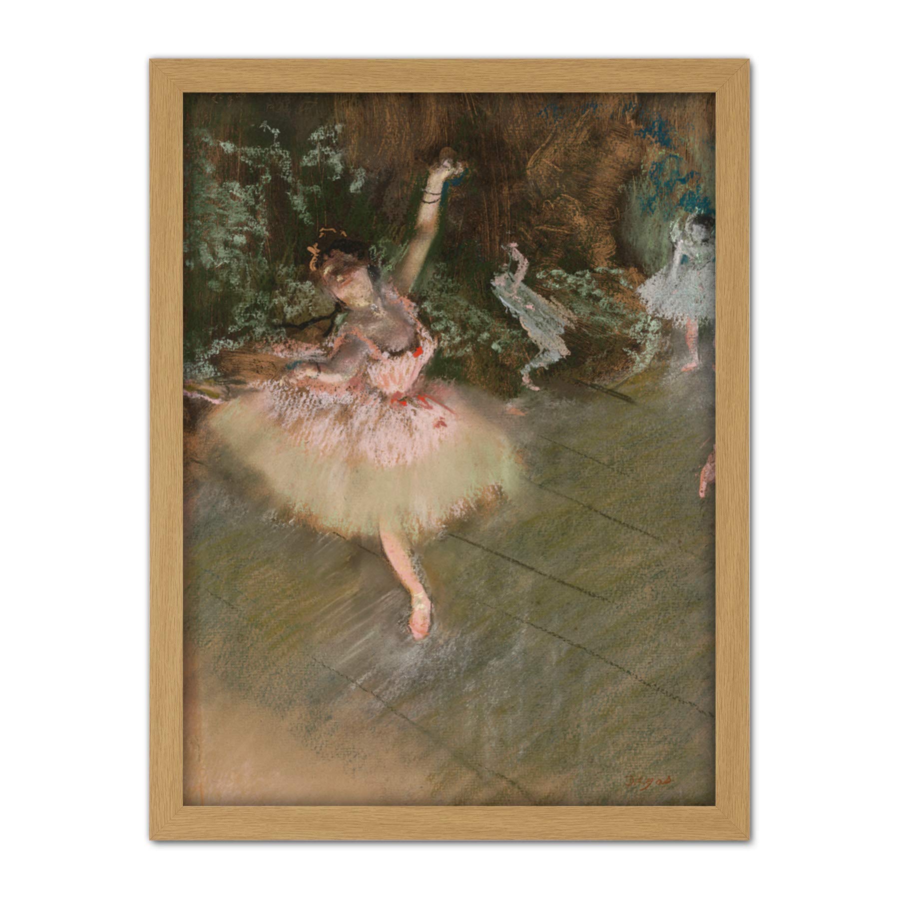 Edgar Degas The Star Large Framed Art Print Poster Wall Decor 18x24