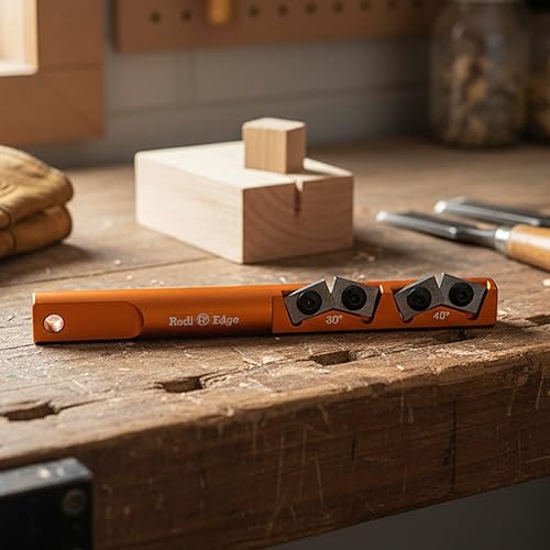 Miniatura 4 de Redi Edge - Afilador de cuchillos (2 posiciones), color naranja