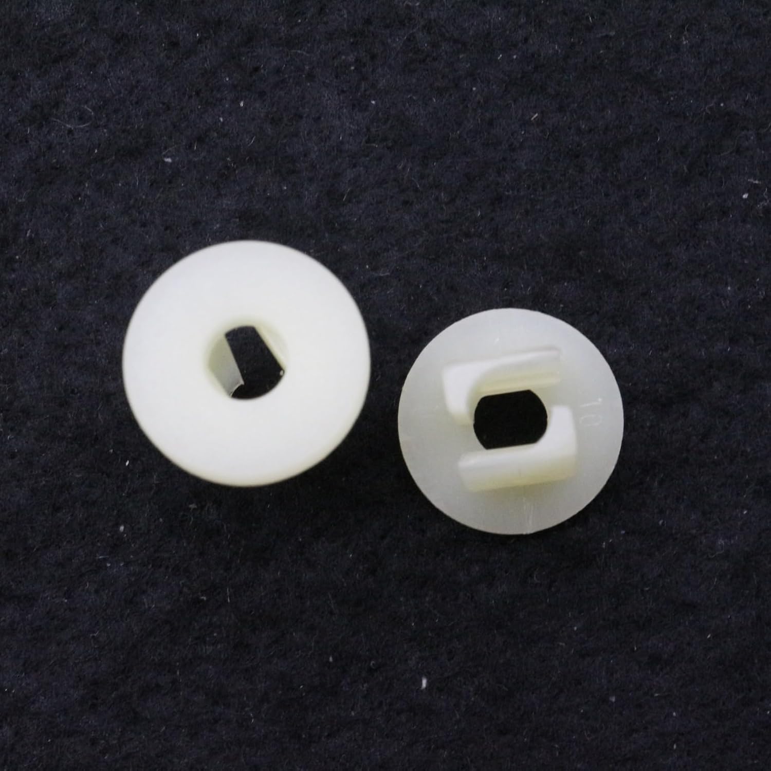 10 Pcs Back Panel Attachment Nut Nylon Trim Panel Retainer #12 Screw Size W700566-S300 for Ford Vehicle Interior Panels