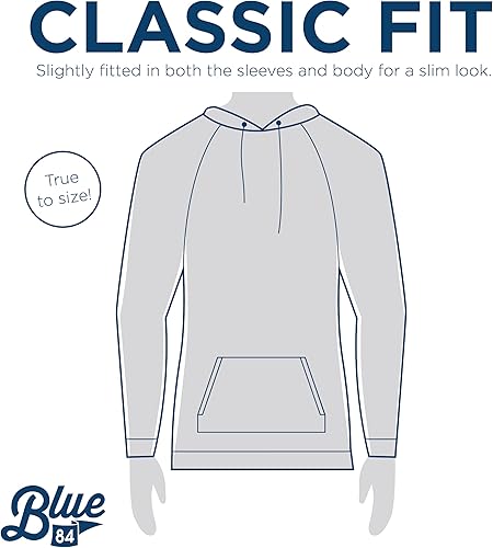 Miniatura 4 de Blue 84 Sudadera con capucha de triple mezcla con licencia oficial de la NBA Basketball Stars Oatmeal