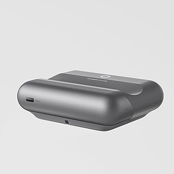 SPRODE NEXT GENERATION ENTERTAINMENT JMGO O1 PRO Ultra Short Throw Smart Projector | Native 1080/4K | 1500 ANSI LUMENS LED DLP Movie Projector with Speakers | Co-Created with Dynaudio FHD Bluetooth