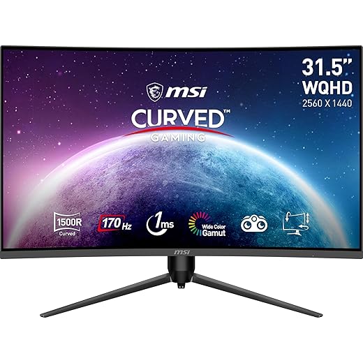 MSI G32CQ5P 31,5'' WQHD 170Hz VA