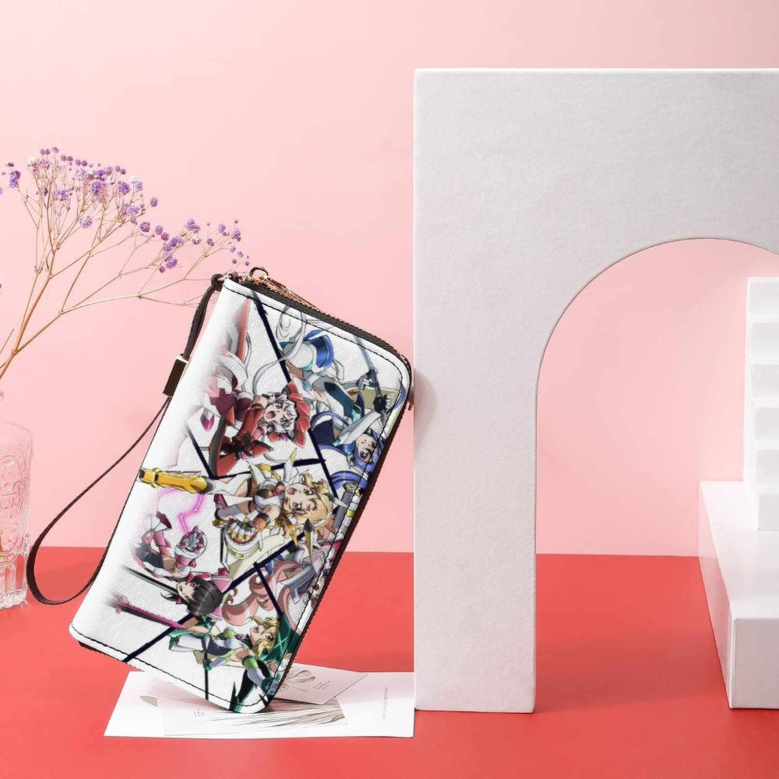 Amazon.co.jp: 戦姫絶唱シンフォギア 立花響 風鳴翼 財布 高級 長財布