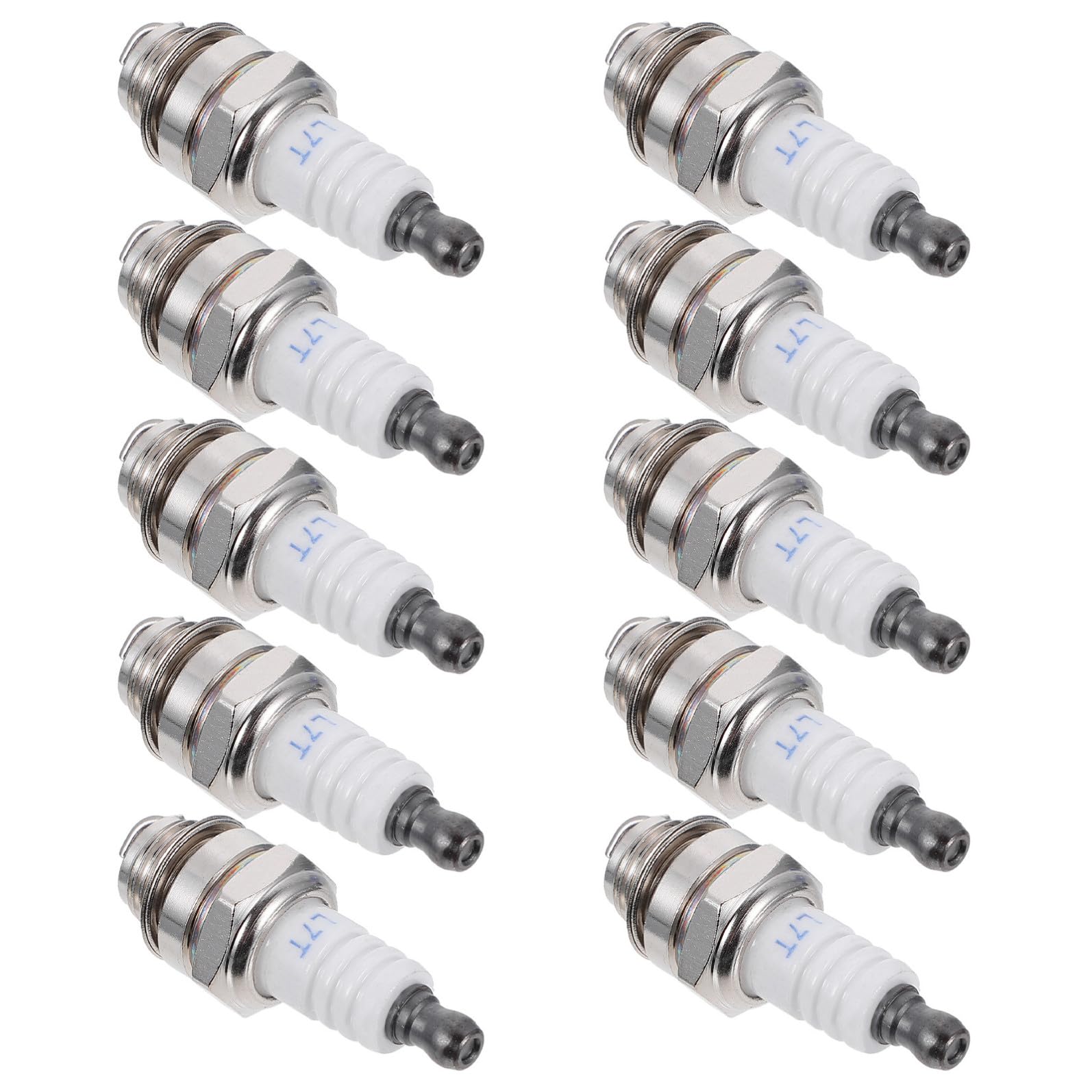 SUPVOX 20 pièces Jeu de Bougies Allumage pour Tondeuse et Tronçonneuse Jardinage Durable et Facile à Installer Accessoires pour Outils de Jardin à Deux