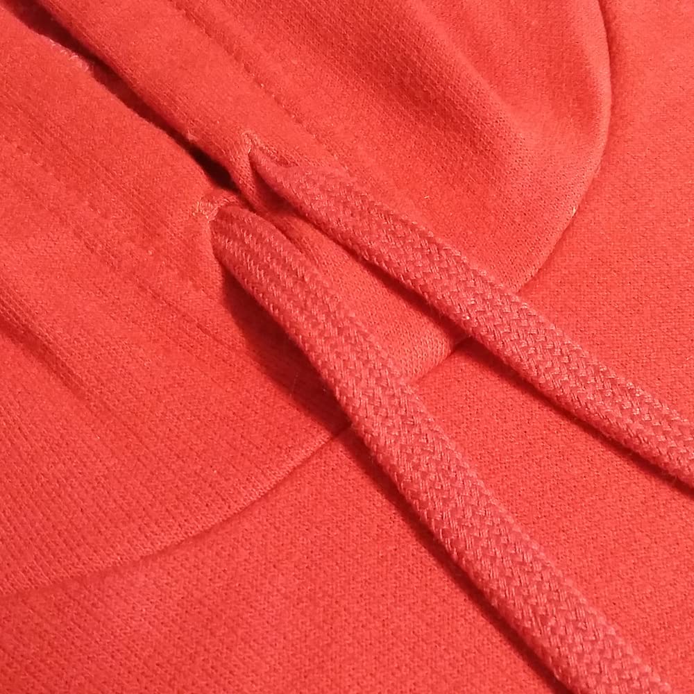 Stara piłka nożna ze skóry, męska bluza z kapturem, czerwony, 4XL