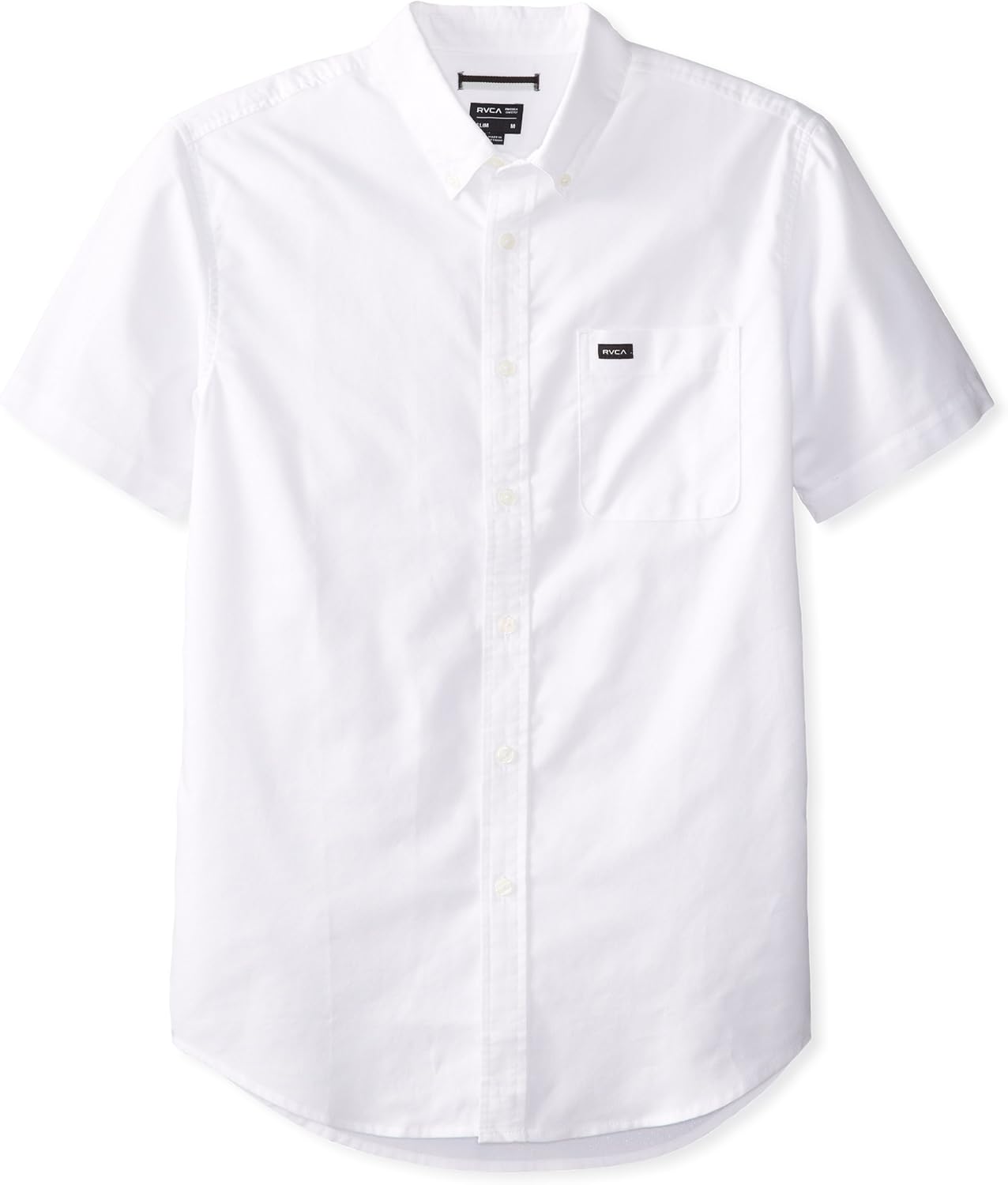 rvca slim fit button up