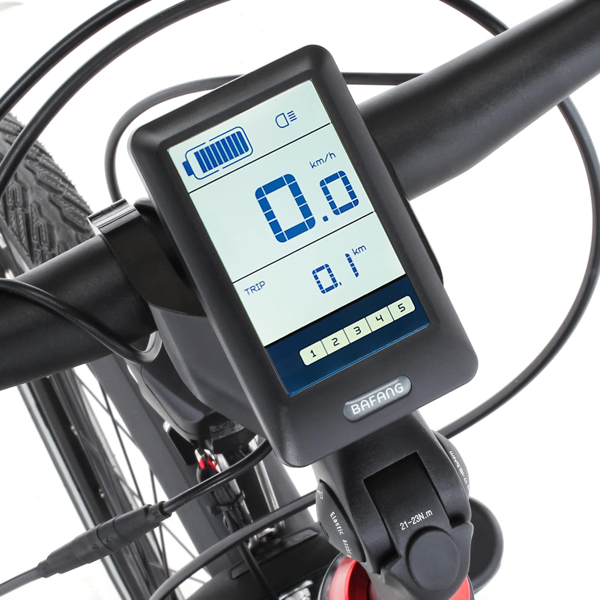 Fischer E-Bike Trekking VIATOR 2.0, Elektrofahrrad für Damen und Herren, RH 50 cm, Heckmotor 45 Nm, 48 V Akku