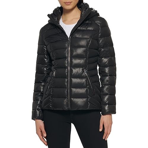 GUESS Women's Midweight Puffer Jacket