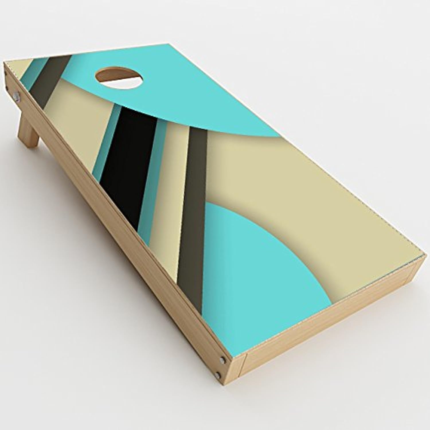 Skin Decal Vinyl Wrap for Cornhole Game Board Bag Toss/Boxes n Bubbles