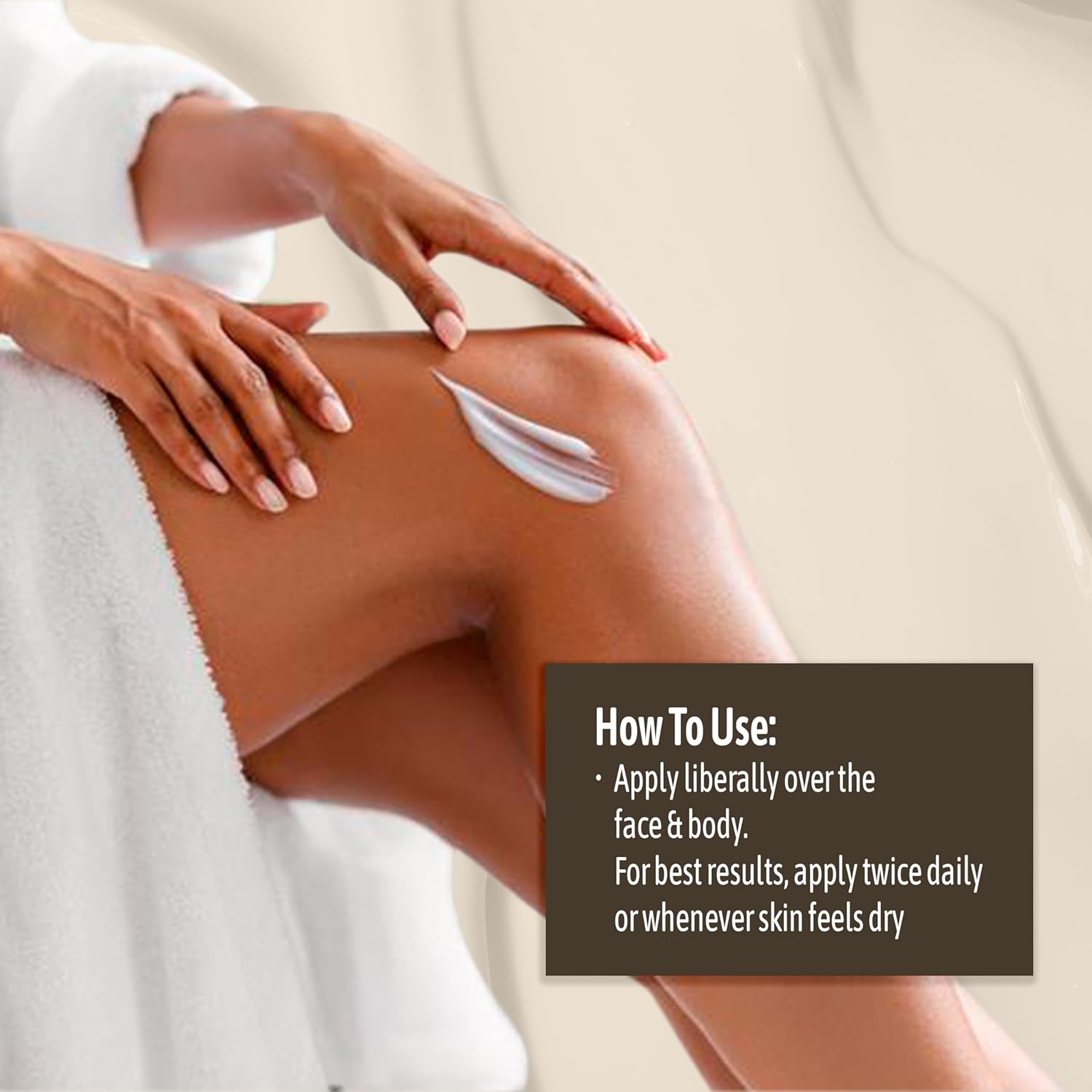 NATURE WELL Hydrate & Soften Coconut Oil Moisturizing Cream for Face, Body, & Hands, Non-Greasy, Intense Hydration & Luxurious Feel, Revives Dry & Sensitive Skin, 10 Oz - Image 5