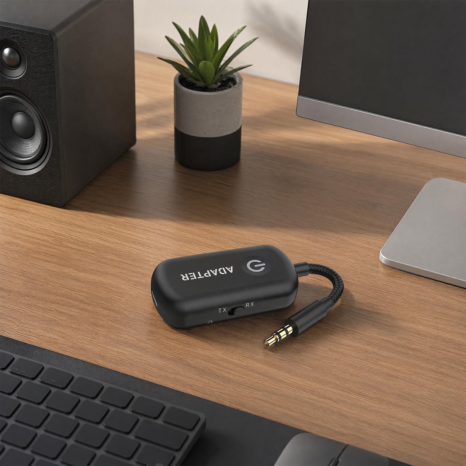 Bluetooth 6.0 Audio Adapter 2 in 1 TX RX AUX 3 5MM