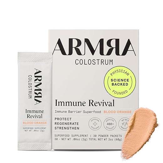 Cymbiotika X Ulta Beauty: The Clean Supplement Glow-Up - 71eqjR+3Z7L. SS520 - Sale is Live - 2026 ARMRA Colostrum™ Powder | Blood Orange | Gut Health & Bloating | Skin & Hair | Immunity | Keto, Gluten & Fat-Free | 30 Servings