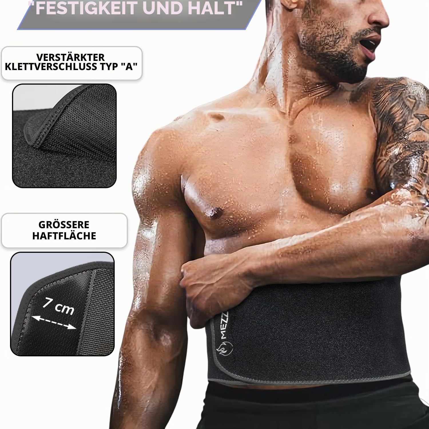 Bauchweggürtel Herren mit Sauna-Effekt · Schwitzgürtel Bauch Damen zum Abnehmen · Waist Trainer und Korsage Damen Bauchweg · Bauchgürtel Neopren · Latexfrei & Komfortabel