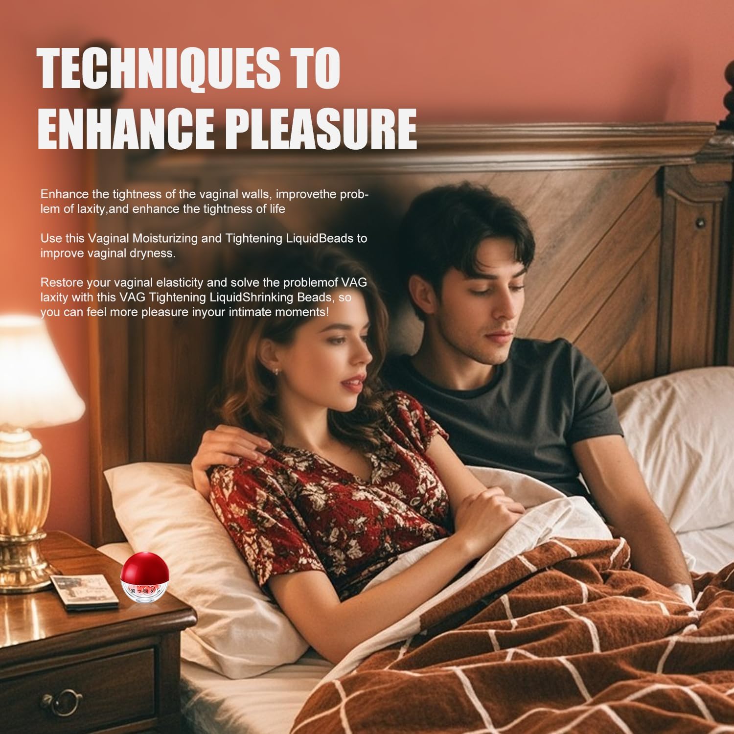 Yoni Liquibeads for Women, Vaginal Moisturizer, Silicone-Base Lube Helps Tightening Instantly