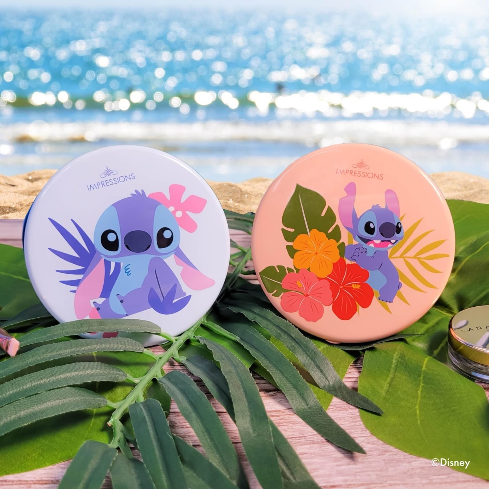 Amazon.co.jp: Impressions Vanity ディズニー スティッチ コンパクト