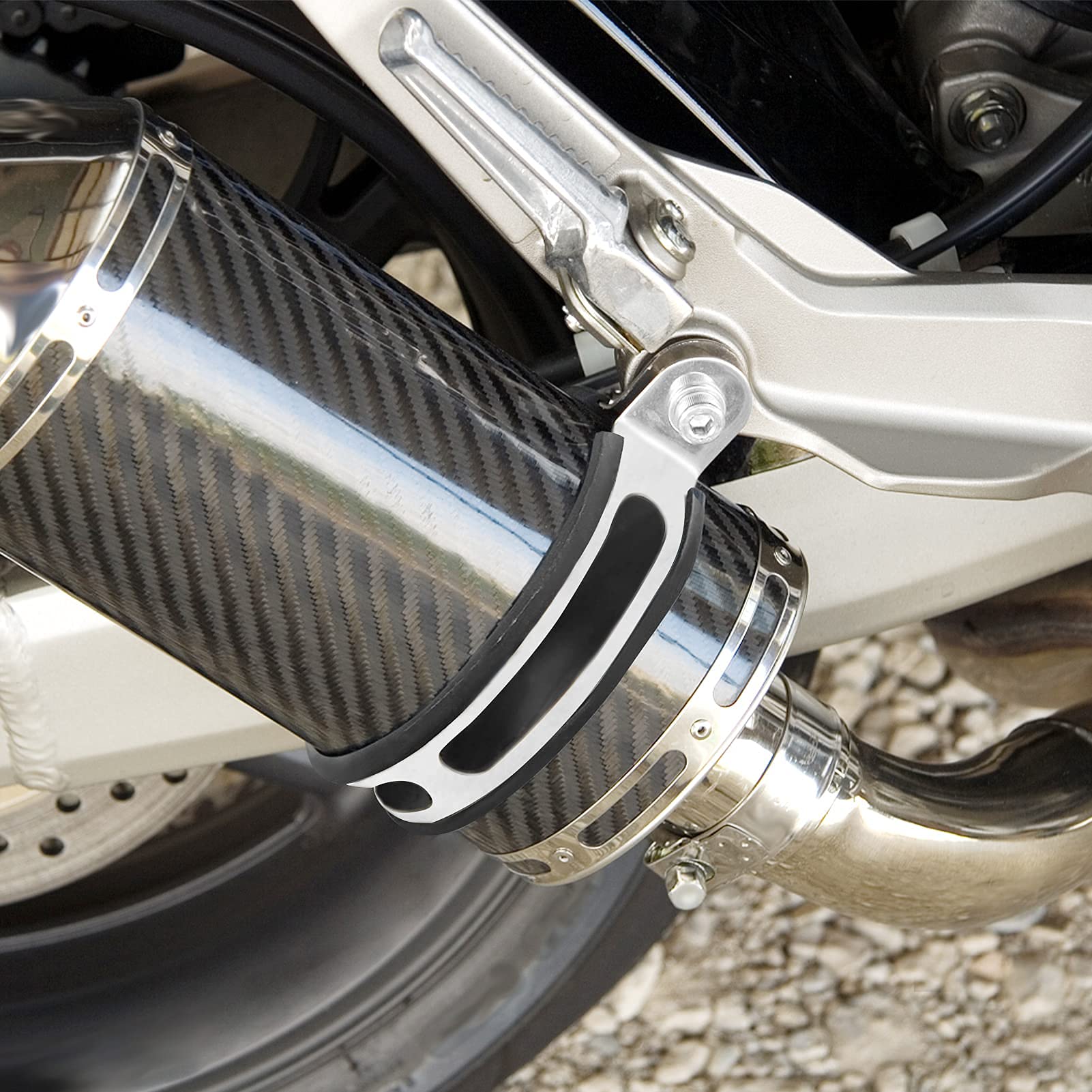 Scooter uitlaat bevestigingsmateriaal nodig