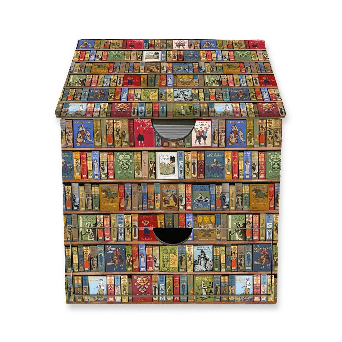 Bodleian Libraries: High Jinks Bookshelves Flame Tree Memo Box with Drawer