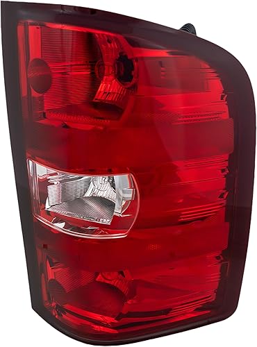 Miniatura 2 de Evan Fischer Luz trasera compatible con Chevrolet Silverado 1500 2007-2013, compatible con Chevrolet Silverado 2500 HD OE 2007-2014, comparable