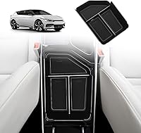 Vista 1 de BestEvMod Organizador de consola central compatible con Kia EV6 2025 2022-2024, bandeja de accesorios, accesorios interiores, caja de almacenamiento