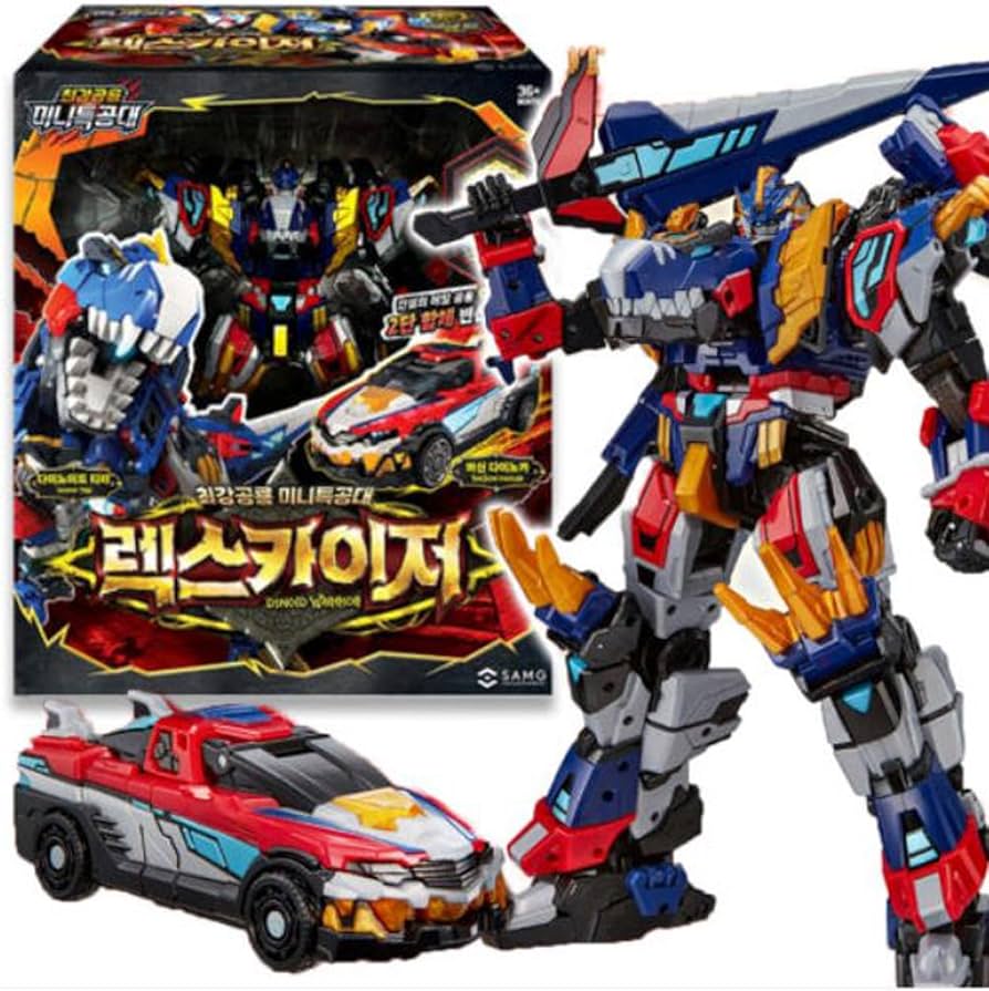 Amazon.com: SSmall Miniforce Dinoid Warrior REX Kaiser Integration