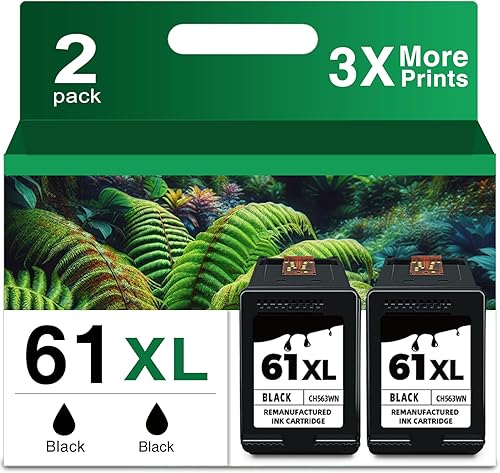 Vista 127 de Cartucho de tinta de color 61XL para HP 61 XL 61 Tinta de color para Envy 4500 4502 5534 5535 DeskJet 2512 3510 2542 2540 2544 3000 3050a 3052a 1055