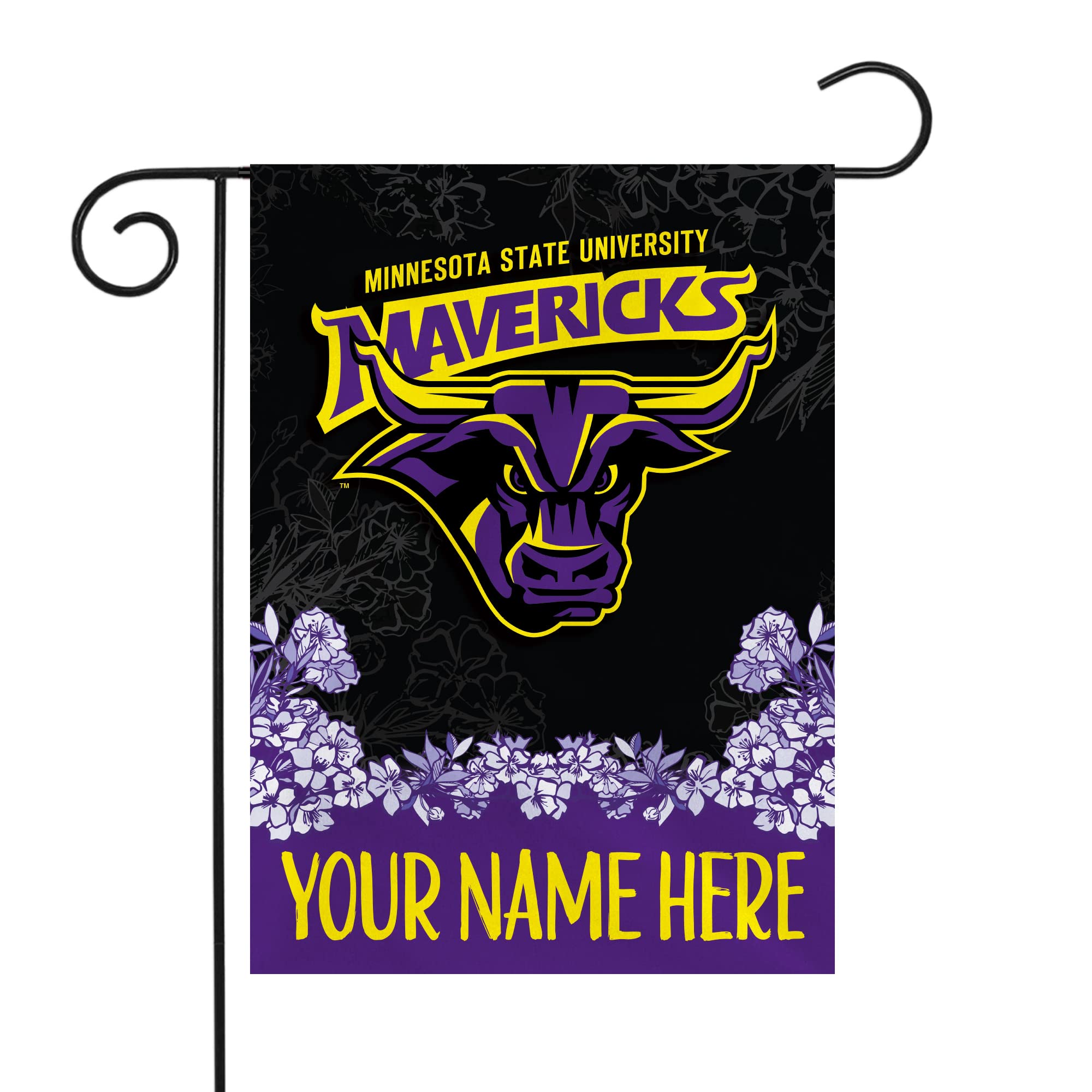 Rico Industries NCAA Standard/Primary Personalized Garden Flag