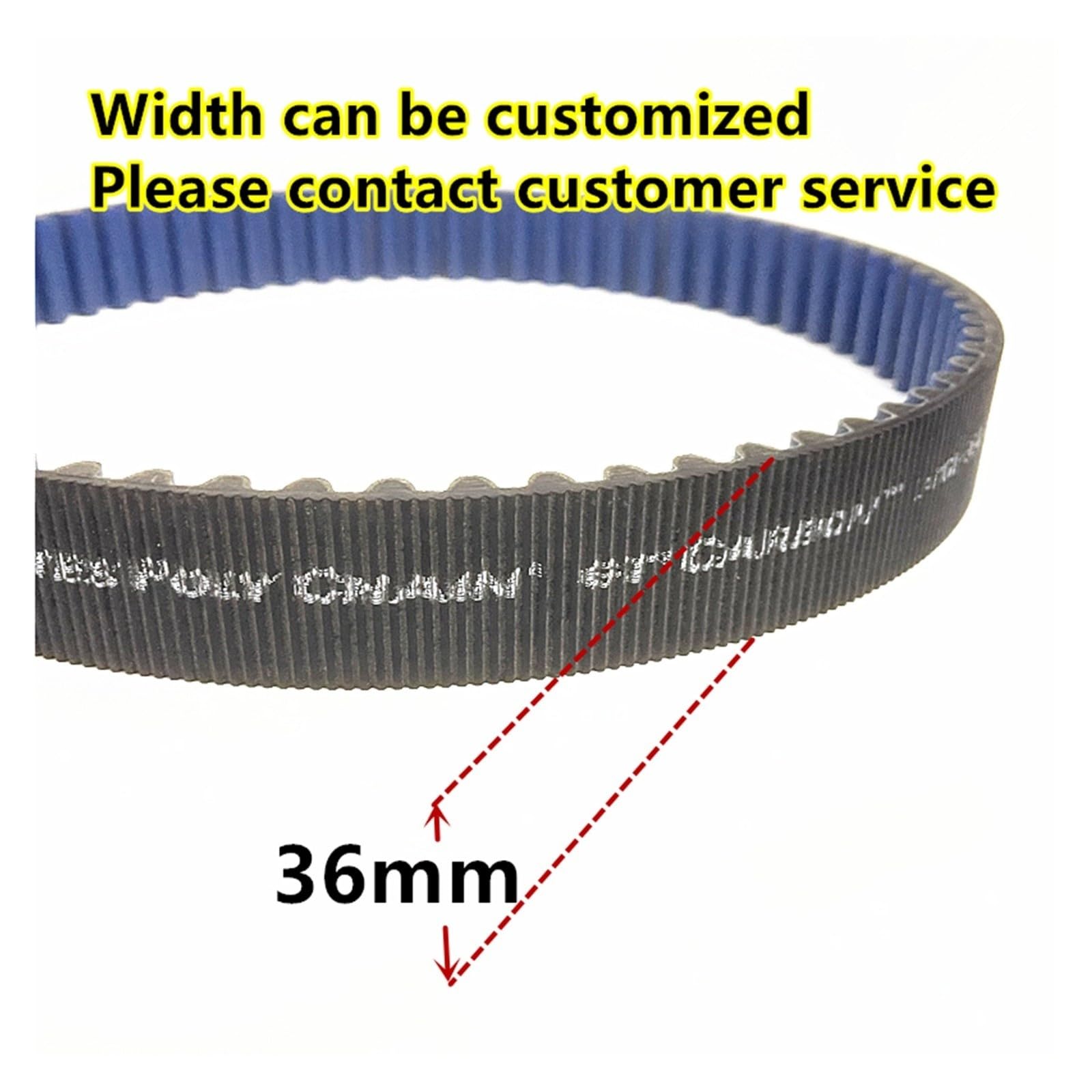 1 cinghia dentata 8MGT-1120 da 140 denti