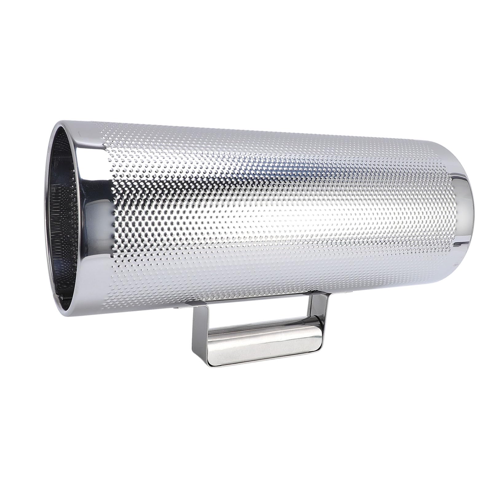 32x13cm Guiro Instrument, Stainless Steel Guiro Shaker with Scraper for Jazz Band Concert Stage Performance