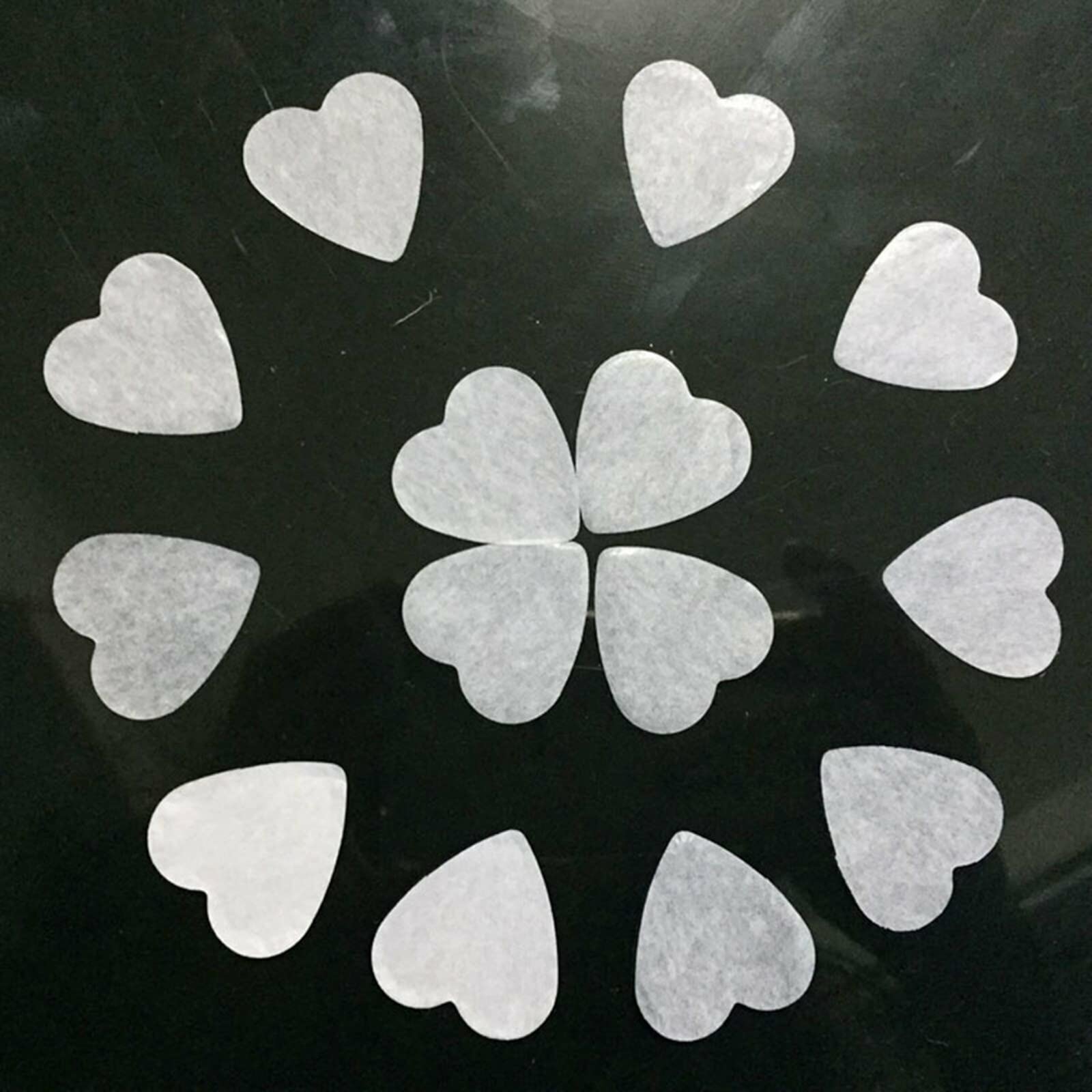 10000 Coriandoli A Forma Di Cuore In Carta Velina Rossa | Biodegradabili, 1,5 Cm, Per Matrimoni, Feste Di Compleanno E Addii Al Nubilato - 3