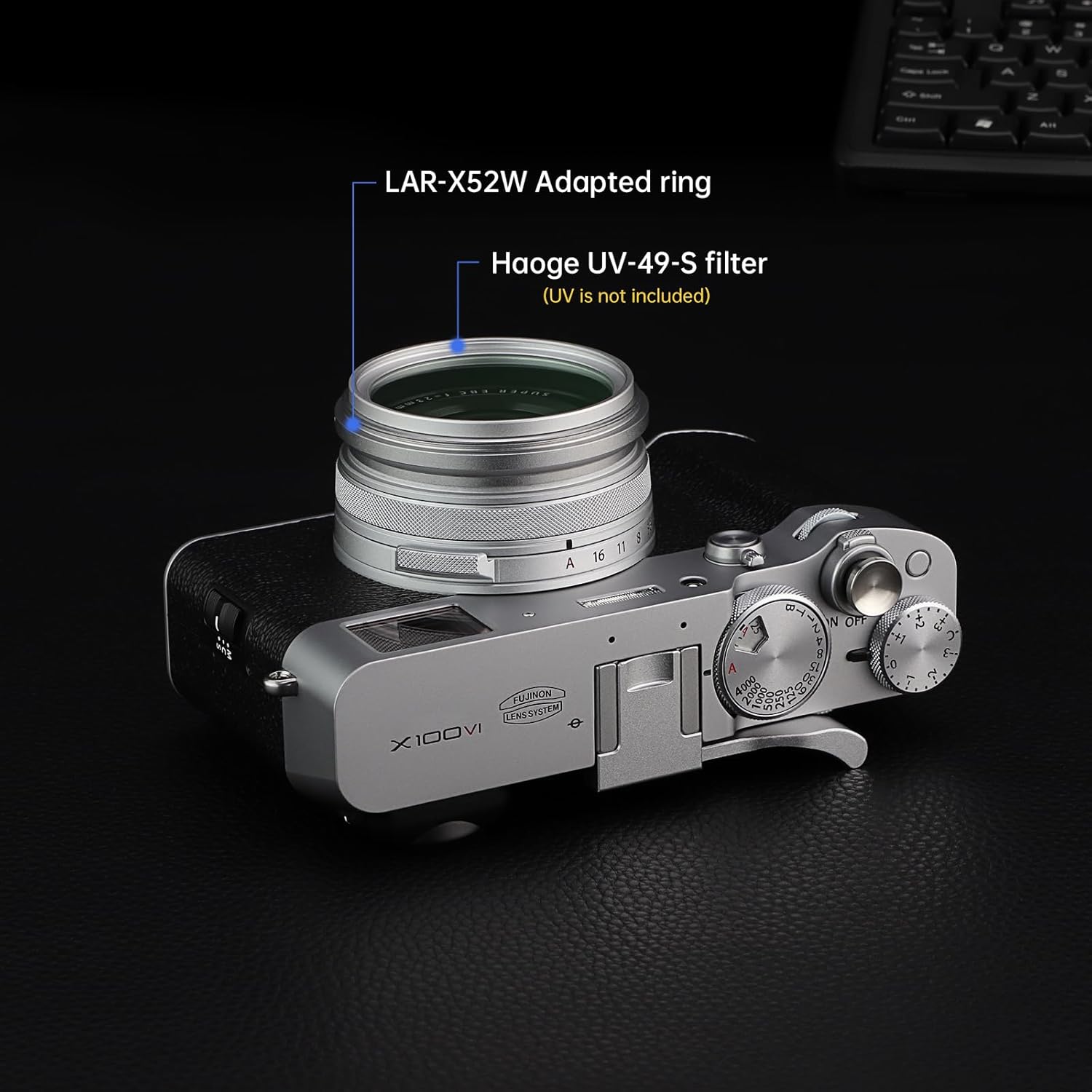 Haoge Lens Filter Adapter Ring for Fujifilm X100V Liberia Ubuy