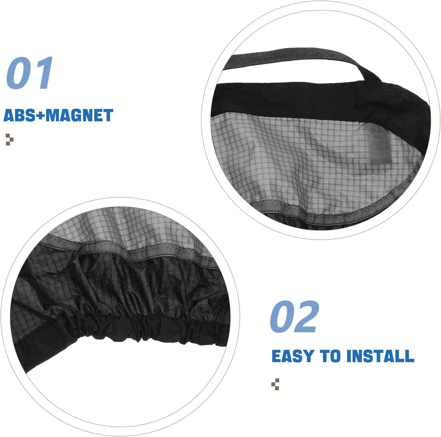 Alipis Outdoor Hiking Gaiters Boot Covers Reusable Sandproof Leg Protectors Lightweight Sturdy Shoe Covers for Men and Women Trail Running Camping