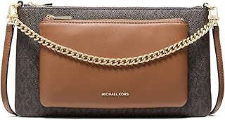 Michael Kors womens Jet Set Medium Pocket Convertible Crossbody Bag