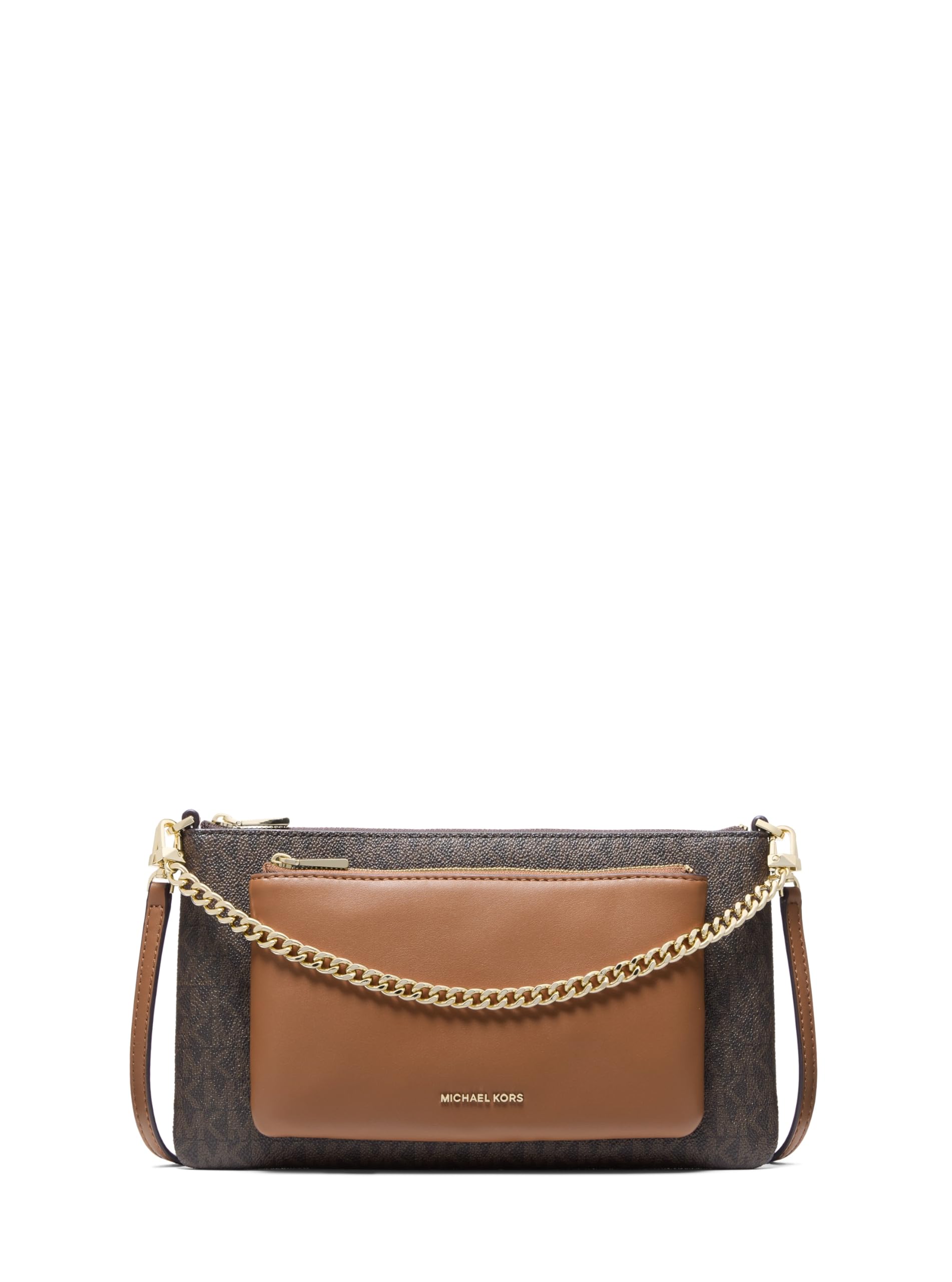Michael Kors MD PCKT CONV XBODY BRN ACORN One Size