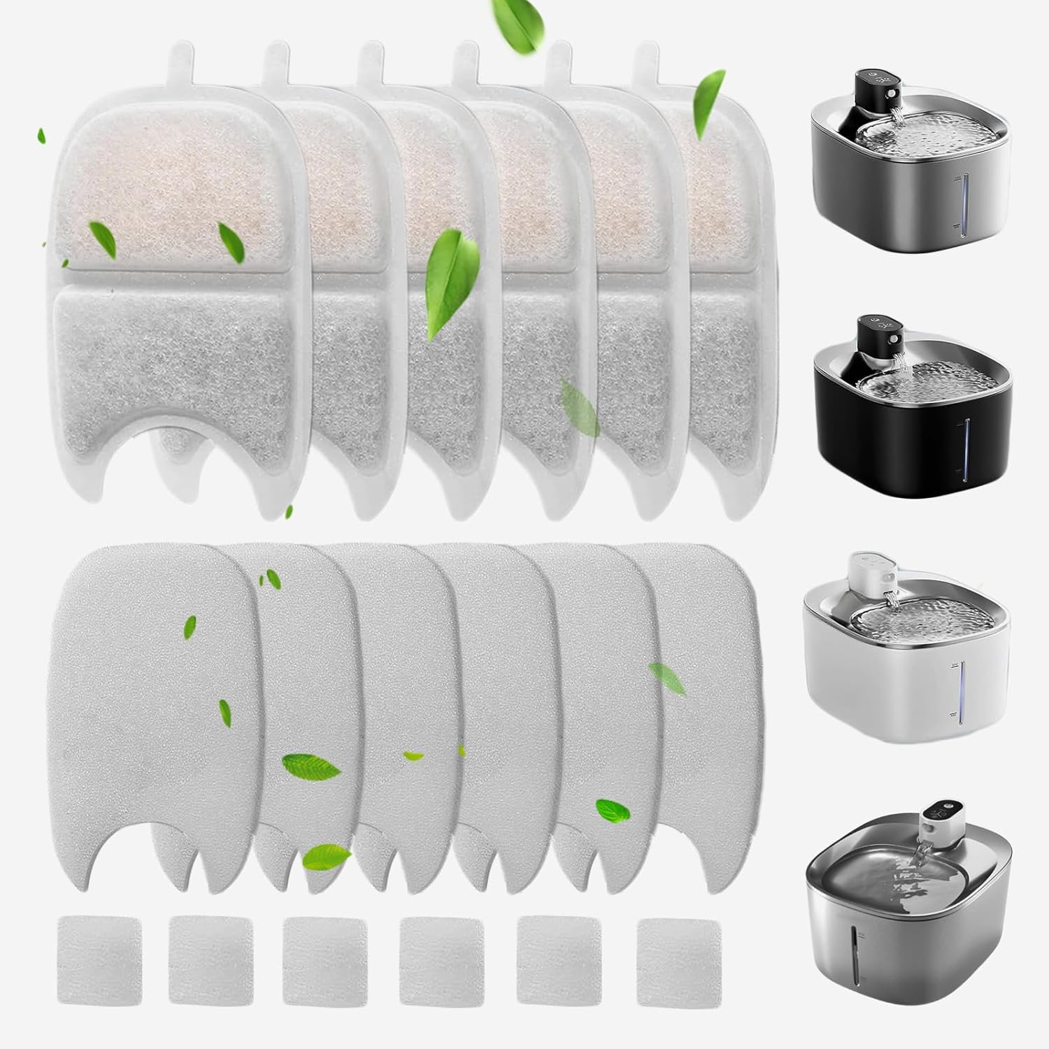 Filtro para Fuente de Agua para Gatos Jsjyuan, 6 Unidades