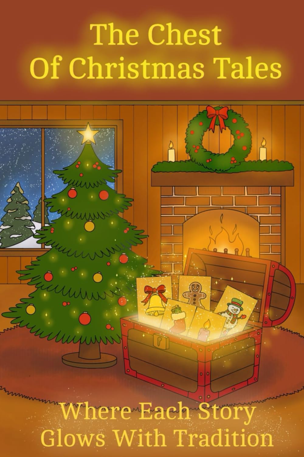 The Chest Of Christmas Tales - Where Each Story Glows with Tradition: Bilingual Book of Spanish and English