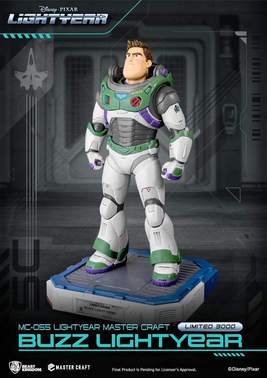 Craft Buzz Lightyear 40cm フィギュア MC-055 Beast Kingdom MC-055 Disney Pixar Toy Story: Buzz Lightyear 1:4