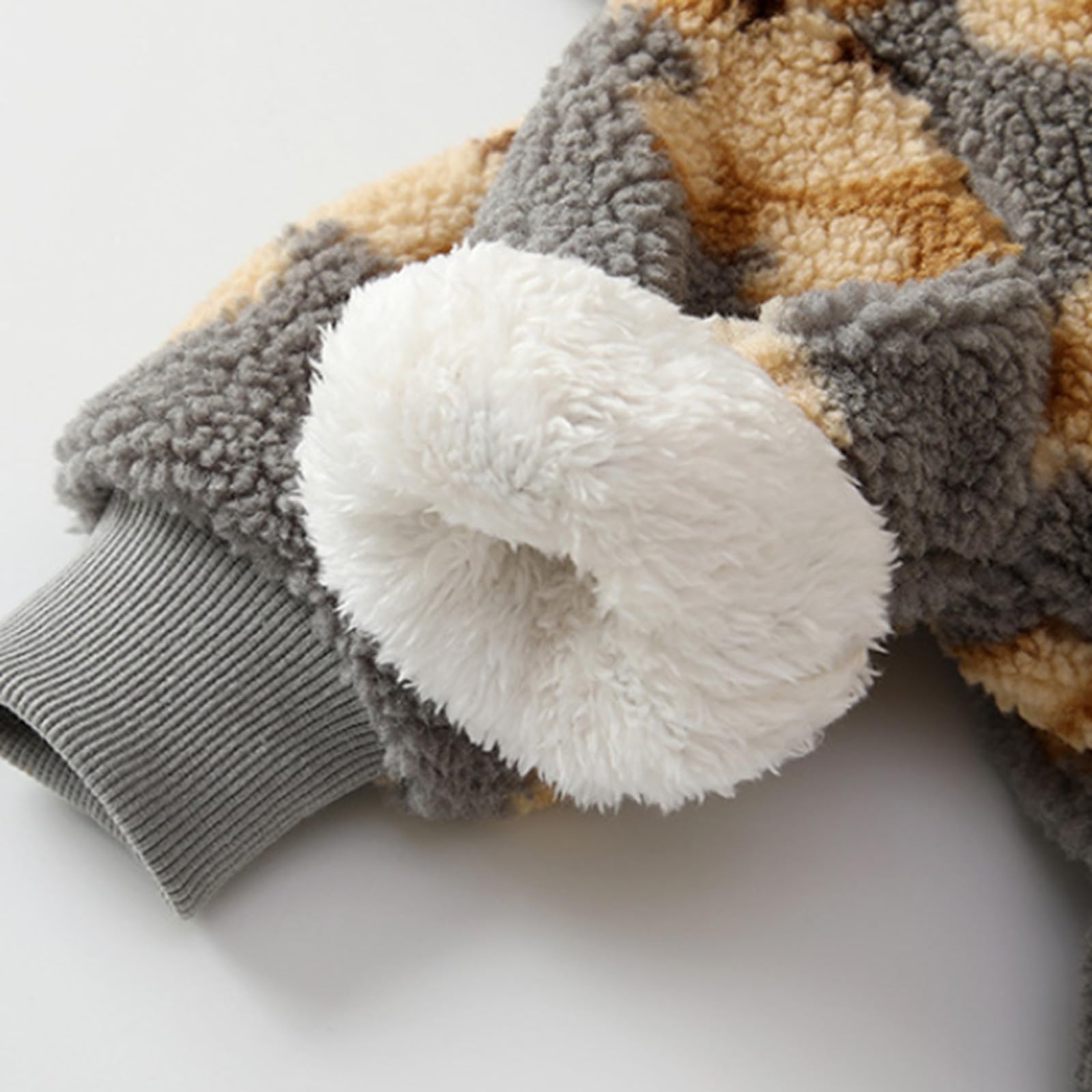 Mono de Invierno para niñas con Capucha de Oso, Suave y Grueso, para bebés de 0 a 24 Meses, Forro Polar, Cremallera Frontal, Patucos Plegables, Color Rosa, Ideal para el frío y Nieve.