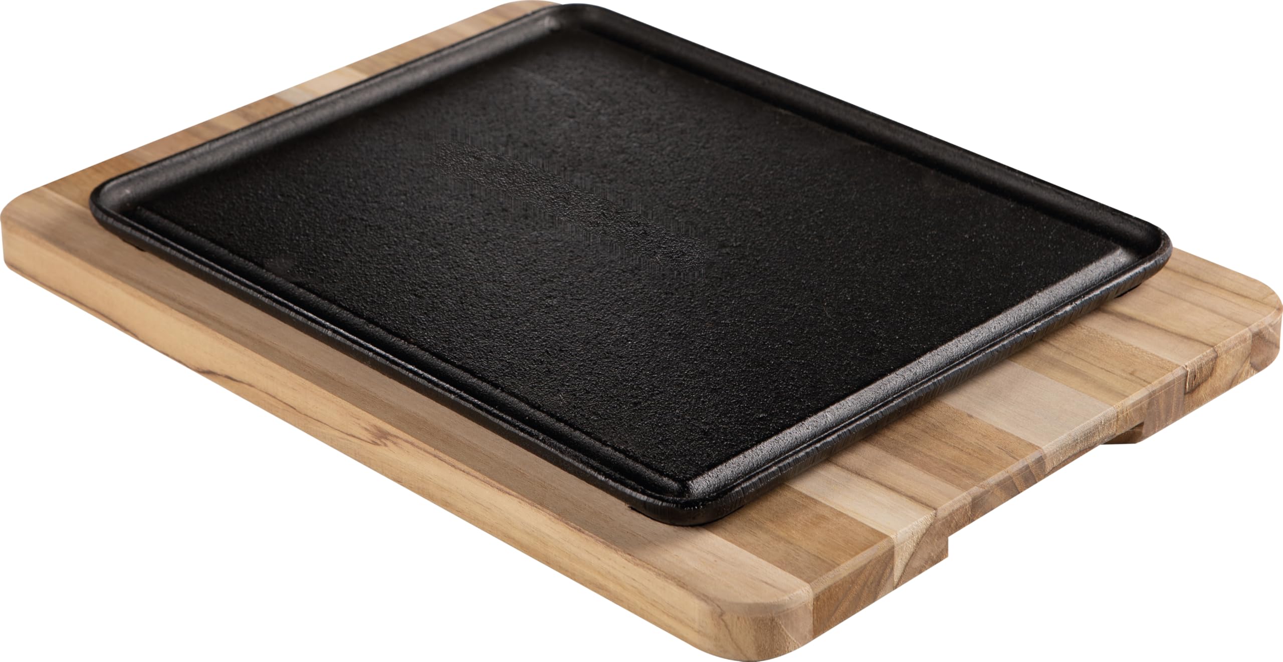 Tramontina Black Pre-Seasoned Cast Iron Sizzler Plate 350X250mm