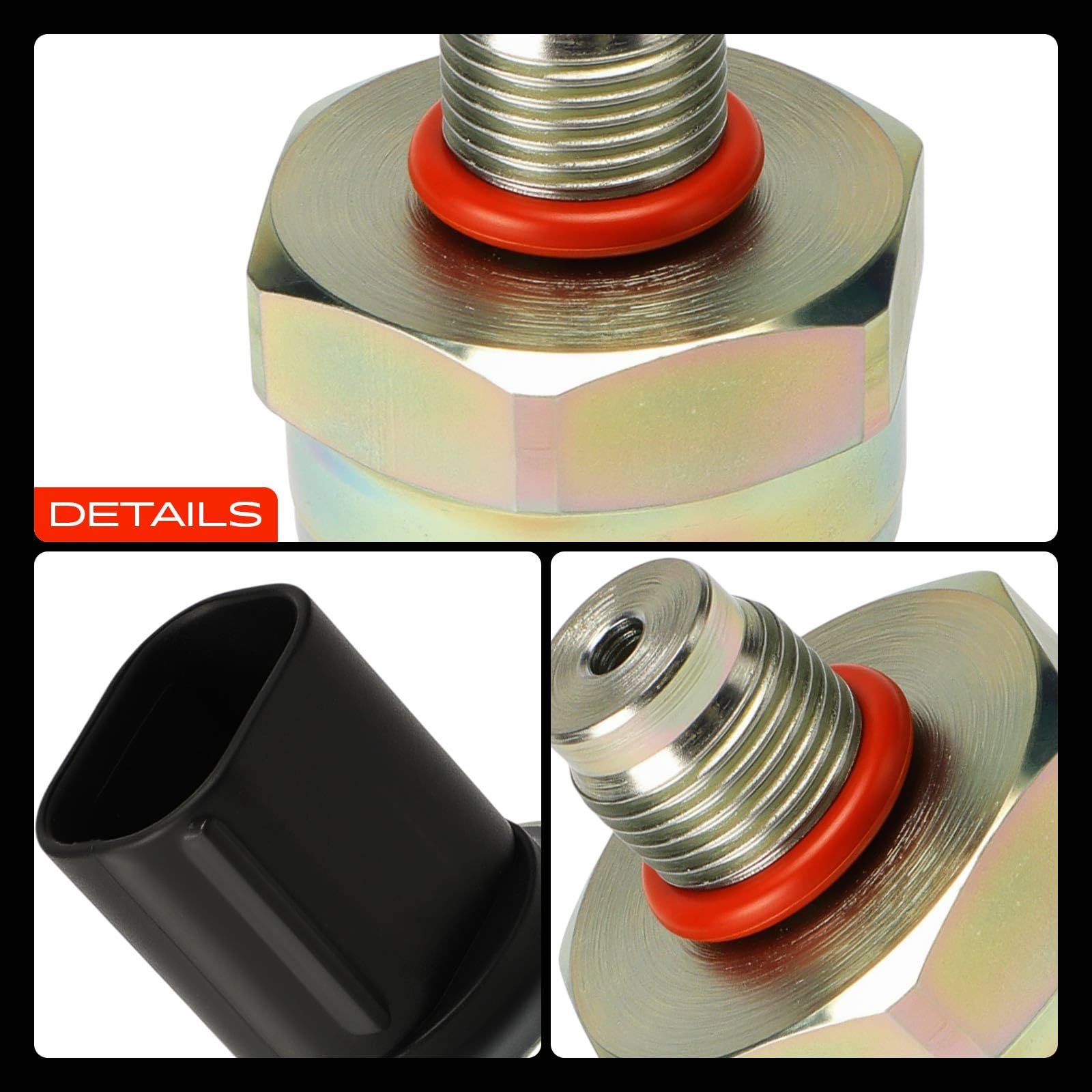 Frankberg Sensore di pressione differenziale 3-Poli Compatibile con Serie 3 Compact E46 Serie 3 Touring E46 Serie 3 E46 Serie 3 Cabriolet E46 Serie 5 E60 Replace# 34521164458
