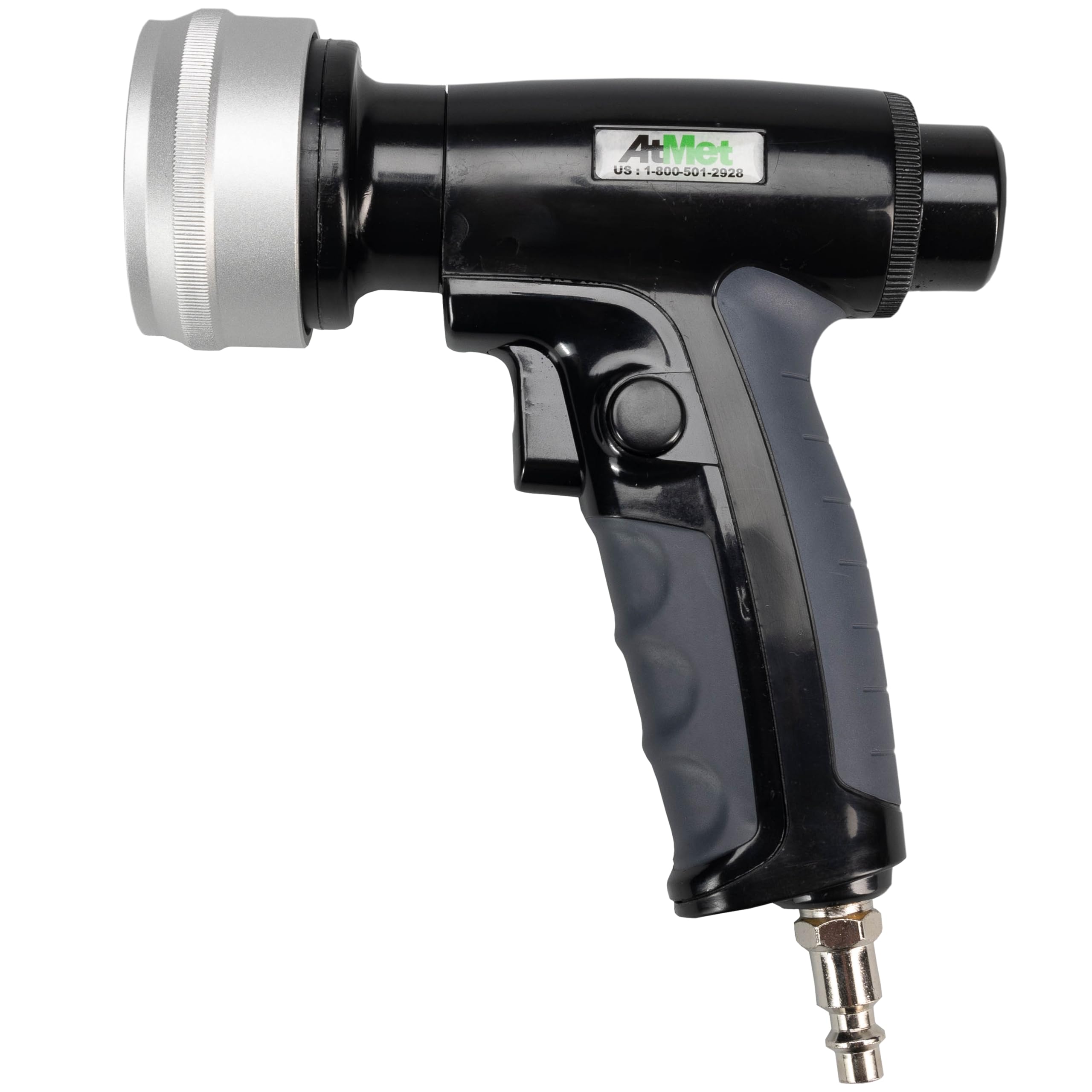 Dunnage Bags Air Gun (Connects to Air Line) - AtMet Dunnage Air Bag Inflator Gun with Hybrid Tip (No Gauge) - Inflatable Gun for Protective Bags when Transporting Goods by IDL Packaging