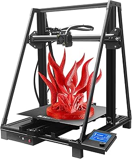 BLUEMAKER FDM 3D Printer, Xyz Printing Size 350x350x380mm, Ultra-Quiet Large 3D Printer kit, Filament Detector, Resume Printing，LED Lighting 3D Printer