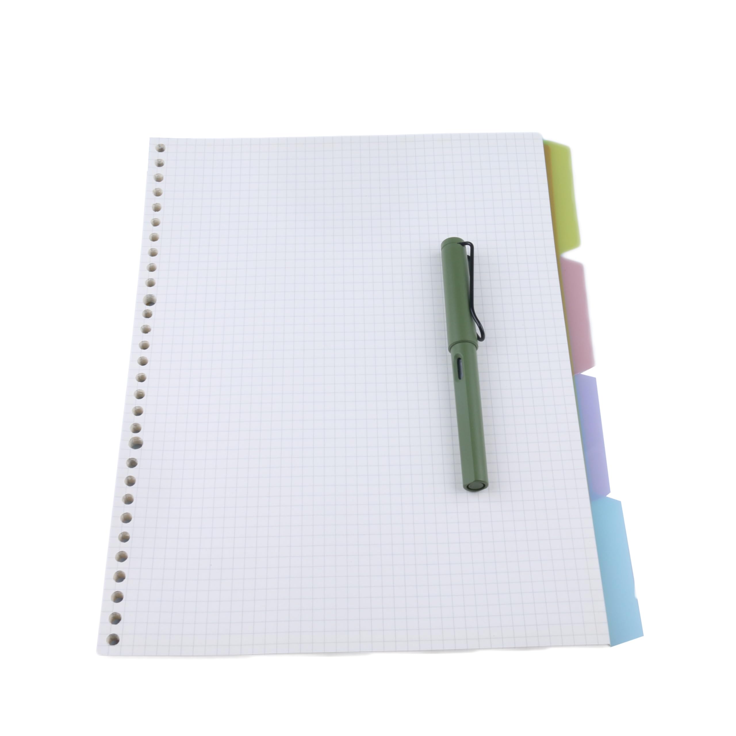 2 Ricariche Carta Quadrettata A5 Per Quaderno Ad Anelli - 120 Fogli 80gsm - Foto 12