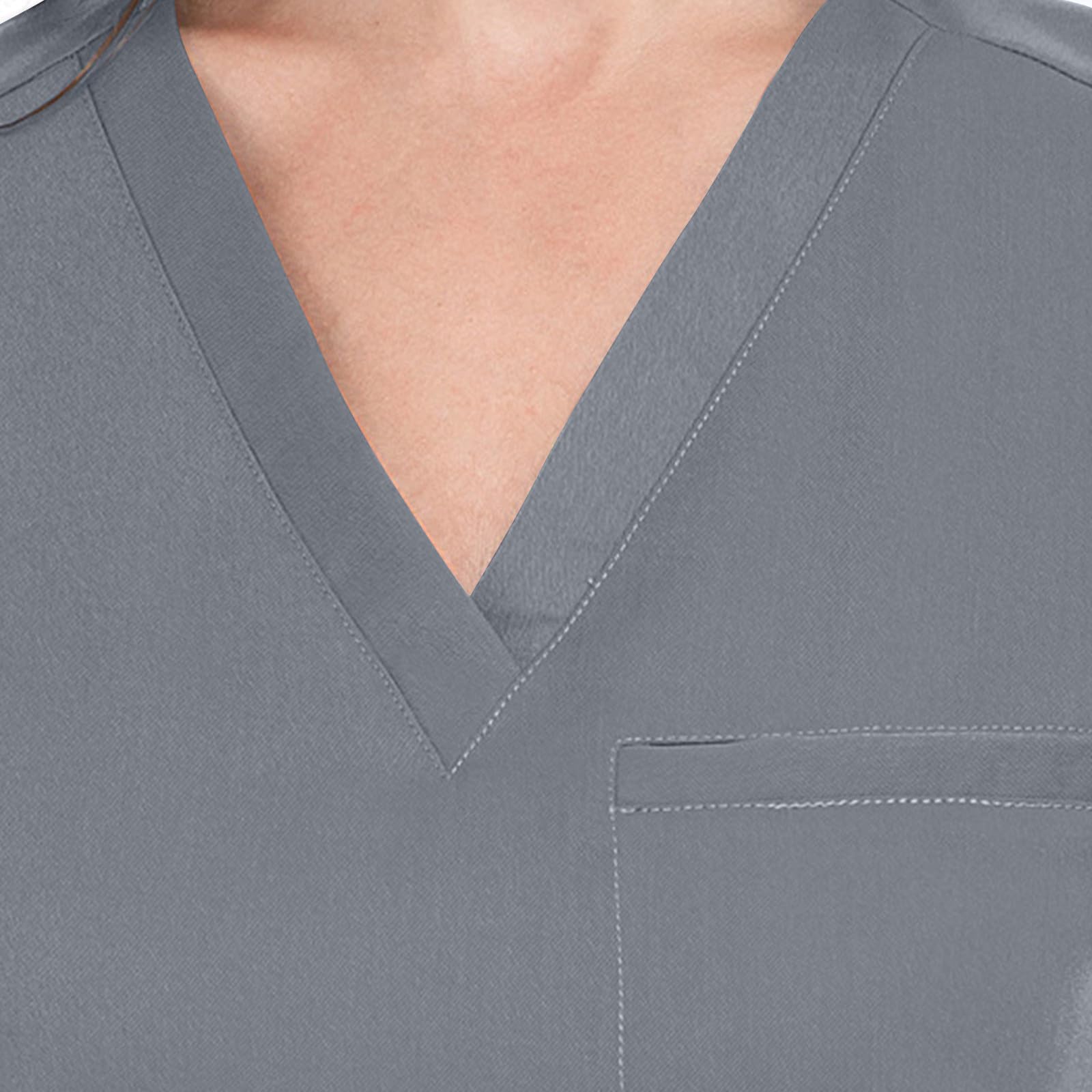 Uniforme MéDicale Unisexes Ensemble Haut Et Pantalons Medicale Blouse Femme/Homme Tenue Aide Soignante VêTement MéDical Tenue Infirmiere Professionnelle Couleur Unie Vêtements de Travail et Uniformes