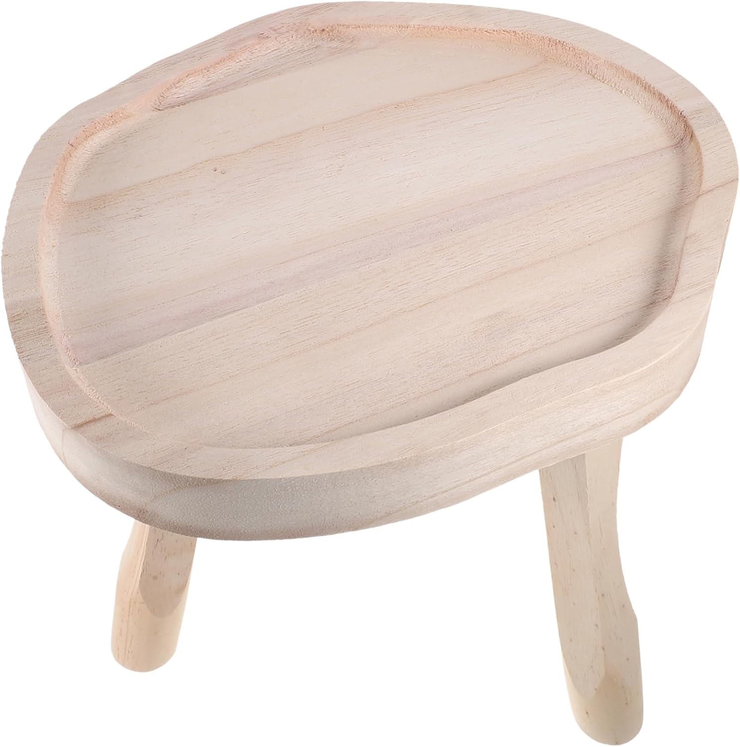 Wooden Plant Stand for Home Durable Multipurpose Flowerpot Riser Detachable Display Holder for Indoor Plants Fish Tanks and Decor Sturdy Wood Construction Natural