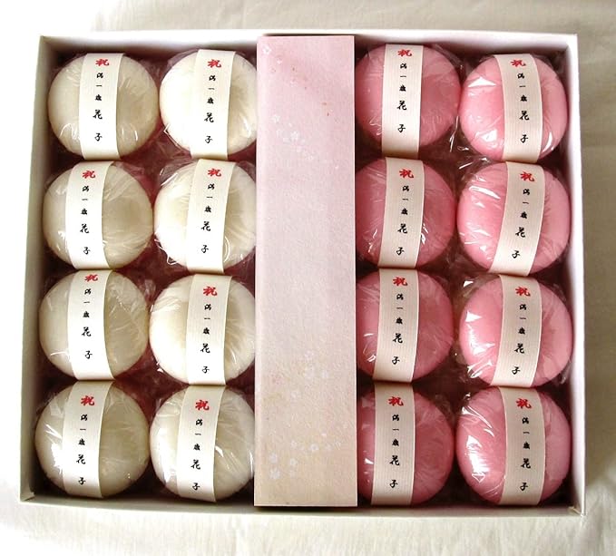 Amazon 一升餅 小分け 紅白 32個 2個入り16包み 風呂敷付 おいしい手作りのお店 餅 通販