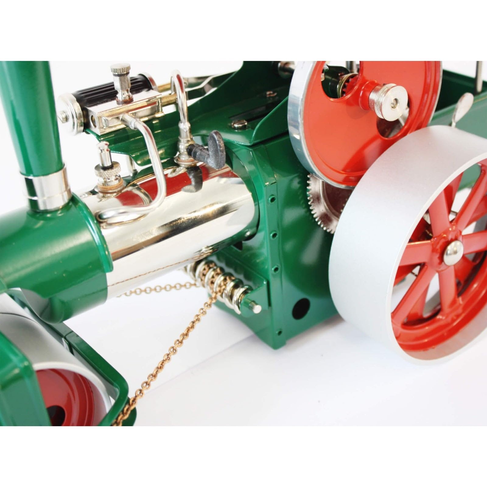 Wilesco D365 Steam Roller - Green by