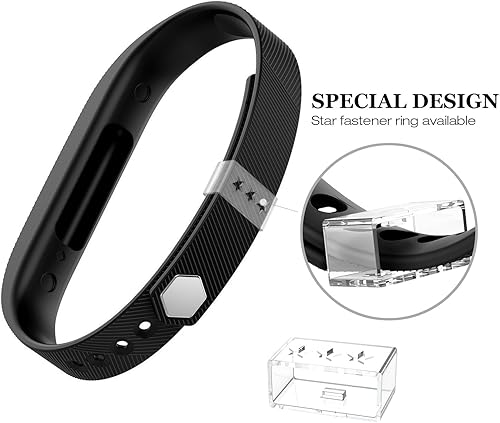 Miniatura 3 de Compatible con correas Fitbit Flex 2, repuesto para Flex 2, accesorios deportivos, correa de silicona suave con cierre de cierre para reloj Flex 2,
