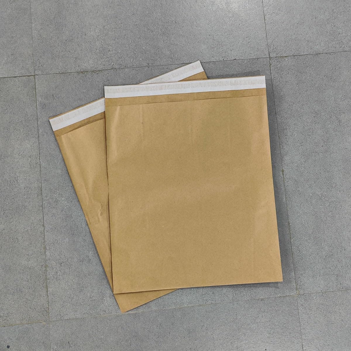 HETU Paper Courier Bags/EcoFriendly Packaging/Recyclable Paper Bags/Paper Packing Bag/Paper Pouch/HSL Coated (90 GSM) With Permanent Self Adhesive Seal Tape (PB1-6.5x8, 100 Pcs)-image-3