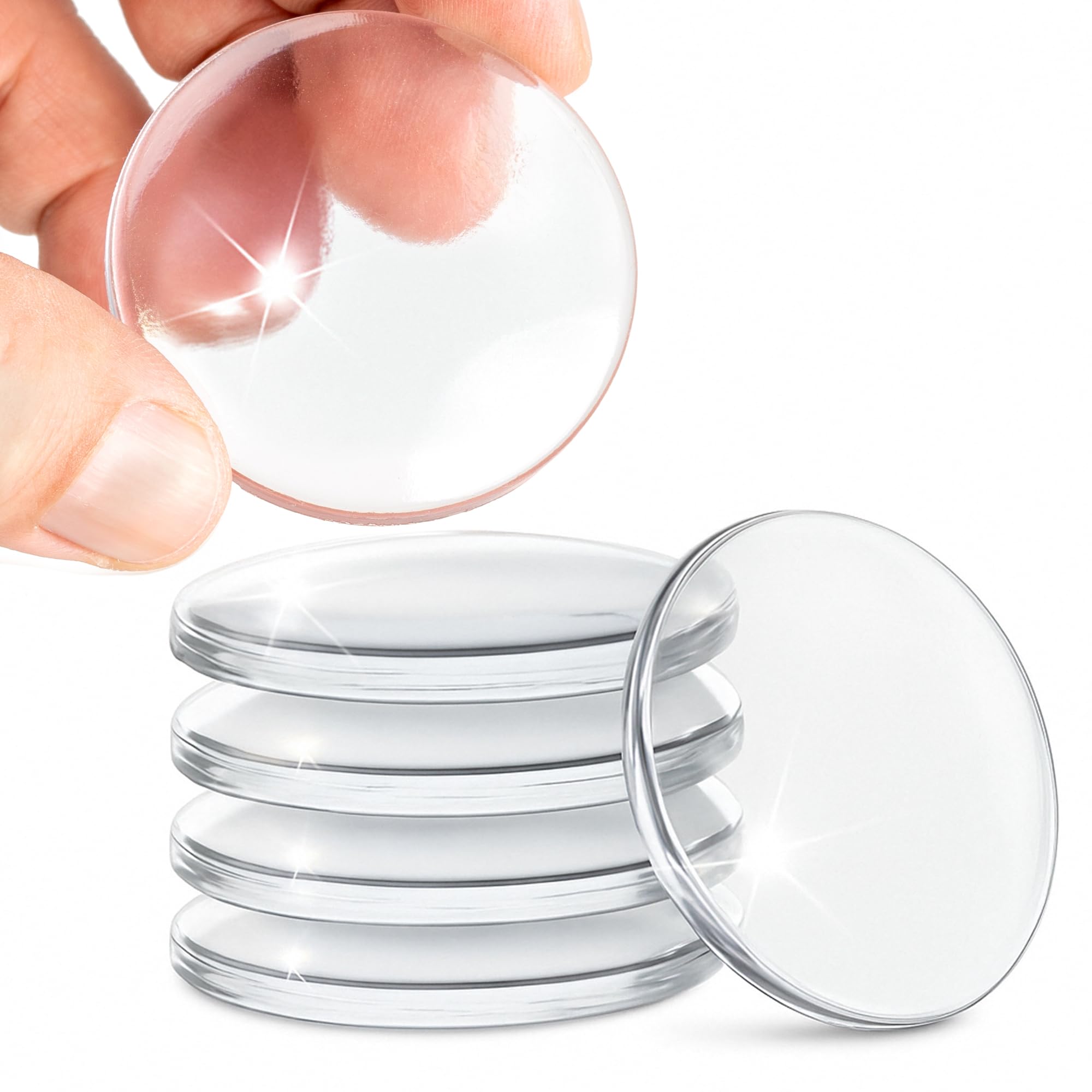 Butée De Porte,round-grey 5cm--Butoir De Porte Mural En Silicone