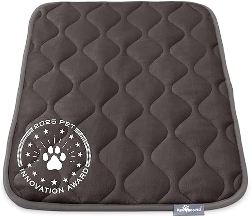 Paw Inspired Alfombrillas acolchadas lavables para perros, almohadilla de 29 x 18 pulgadas, se adapta a perreras de 30 pulgadas, a prueba de fugas,